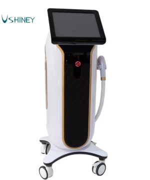 1064nm, 755nm, 808nm. Exhibition 3 wavelength diode  laser  hair removal machine
