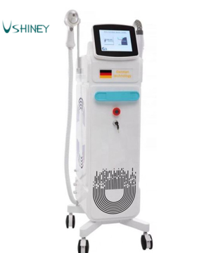 2 in 1 810 alexandrite laser diode hair removal q switch nd yag device