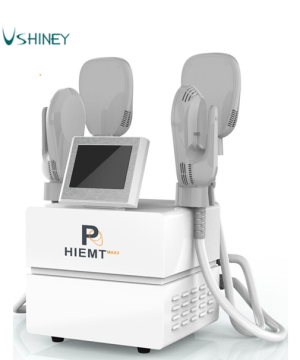 Portable 4 handle Hiemt PRO EMS body weight loss Firming MUSCLE BUILDING Beauty machine