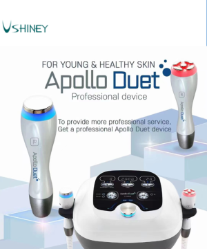 2023 Apo llo Du te Electroporation Cooling Heating Radio Frequency Lift Wrinkle Removal Machine Tightening Body Skin Care Face Lifting Device